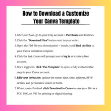 Load image into Gallery viewer, Customizable Sprunki Roblox Birthday Invitation | Colorful Printable Canva Template | Instant Download