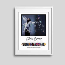 Load image into Gallery viewer, Chris Brown & Michael Jackson Tribute Poster: Concert Fan Art (Digital Download)