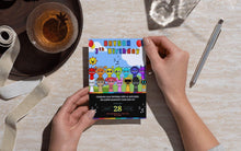 Load image into Gallery viewer, Customizable Sprunki Roblox Birthday Invitation | Colorful Printable Canva Template | Instant Download