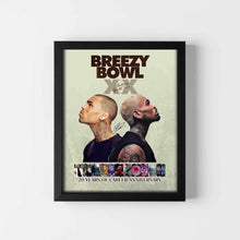 Load image into Gallery viewer, Chris Brown Breezy Bowl 2025 Concert Poster Fan Art Printable PDF Wall Decor RnB Music Tour Memorabilia
