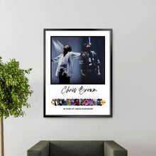 Load image into Gallery viewer, Chris Brown &amp; Michael Jackson Tribute Poster: Concert Fan Art (Digital Download)
