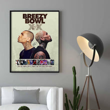 Load image into Gallery viewer, Chris Brown Breezy Bowl 2025 Concert Poster Fan Art Printable PDF Wall Decor RnB Music Tour Memorabilia
