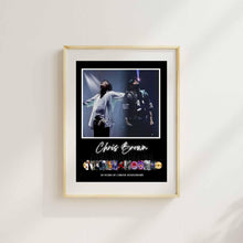 Load image into Gallery viewer, Chris Brown &amp; Michael Jackson Tribute Poster: Concert Fan Art (Digital Download)
