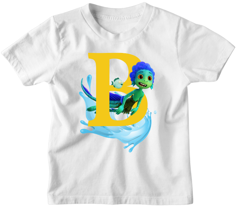 Custom Luca Name Initial Shirt