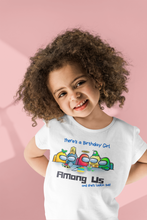 Load image into Gallery viewer, Custom Kids AmongUs  Birthday Shirt
